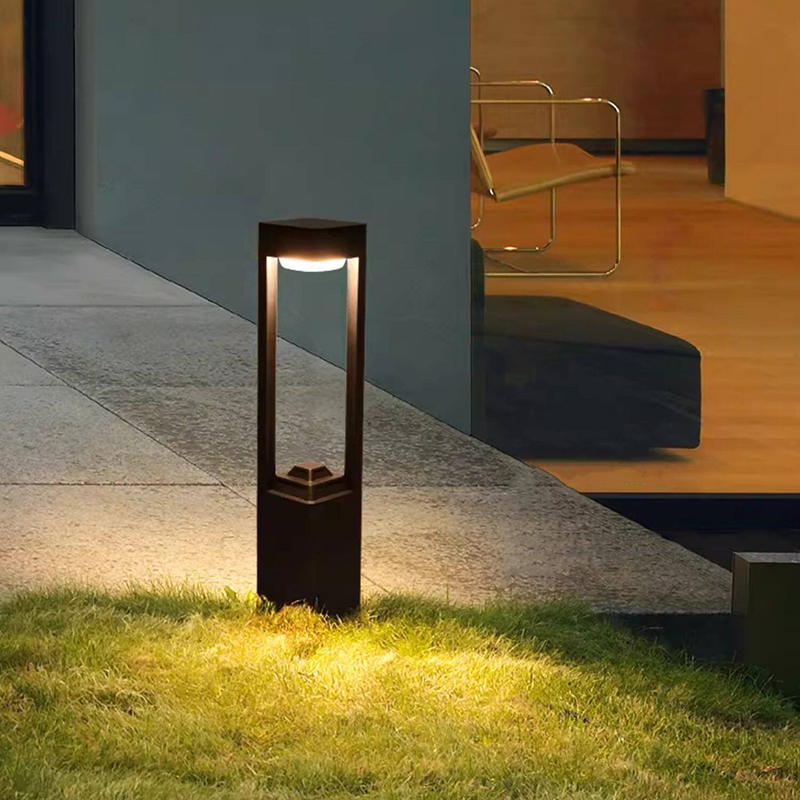 Outdoor Lighting Art - مصباح أرضي مضيء للساحات يعمل بالطاقة