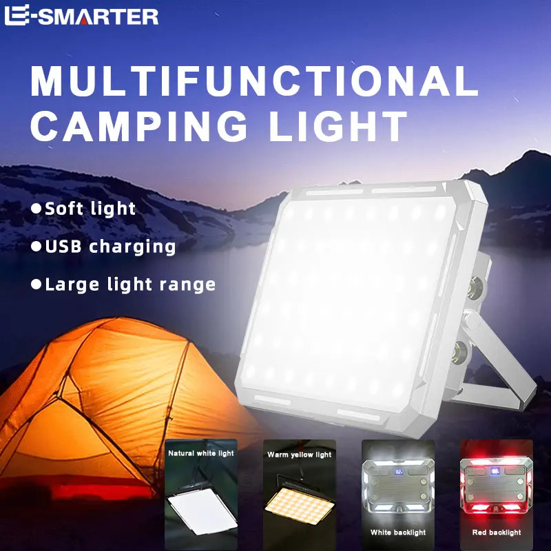 Hanging Outdoor Lighting - LED التخييم خيمة ضوء كشاف قابل