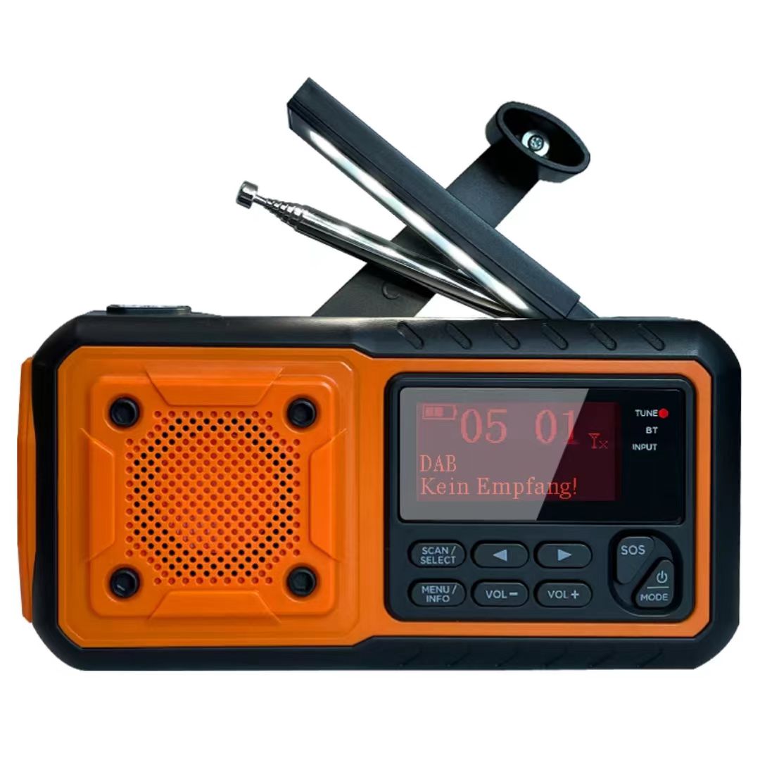 Outdoor Lighting Unit - راديو SY-376 يعمل بالطاقة الشمسية واليدوية