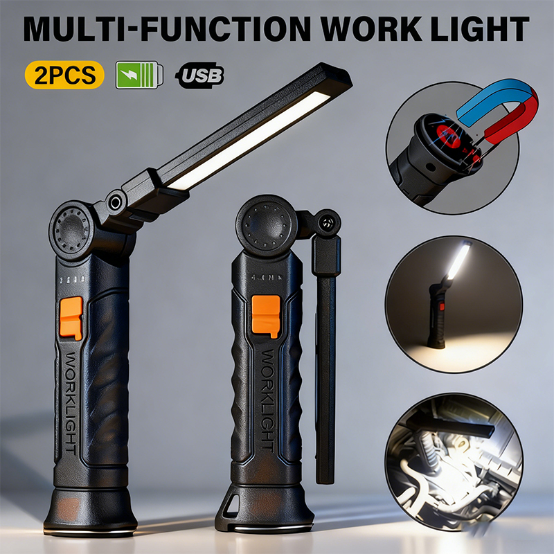 Hanging Outdoor Lighting - المحمولة COB مصباح ليد جيب USB