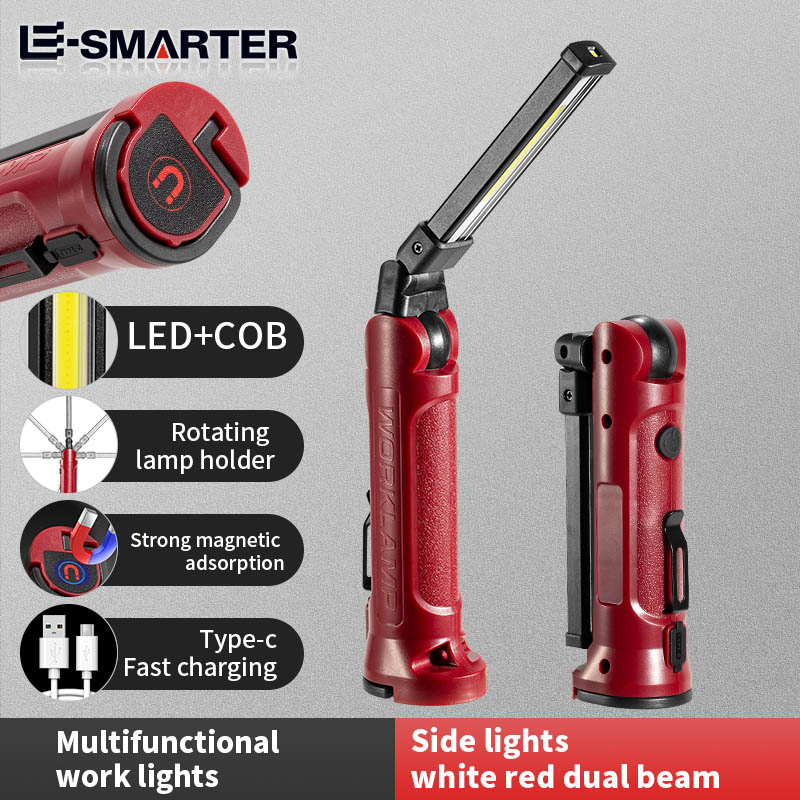 Hanging Outdoor Lighting - COB LED ضوء العمل قابلة للشحن