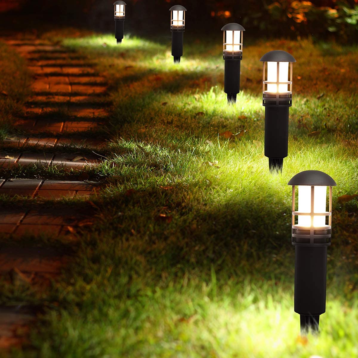 Outdoor Lighting Install - 8 قطعة LED في الهواء الطلق