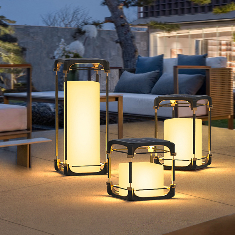 Outdoor Lighting Art - مصباح أرضي مضيء، إضاءة خارجية بالطاقة