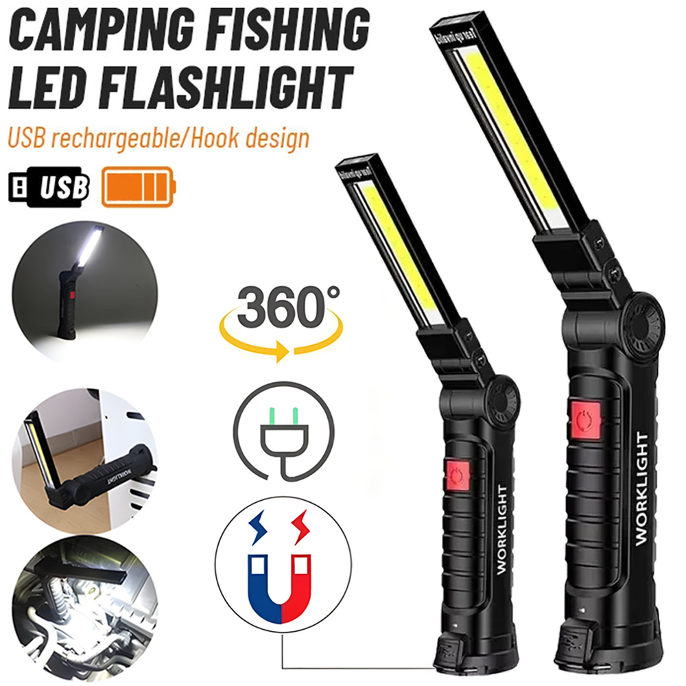 Outdoor Lighting Landscape - LED COB مصباح يدوي USB مصباح