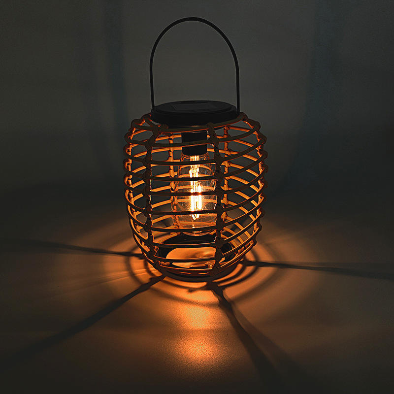 Hanging Outdoor Lighting - مصباح LED دافئ بتصميم عتيق، مصباح
