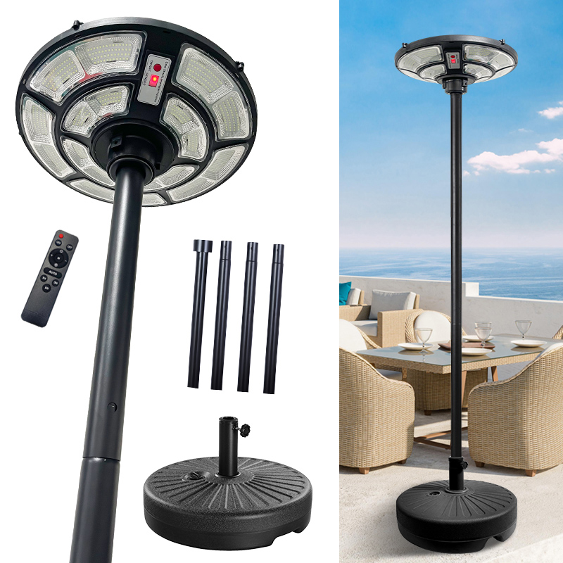Outdoor Lighting Install - مصباح حديقة متحرك يعمل بالطاقة الشمسية: