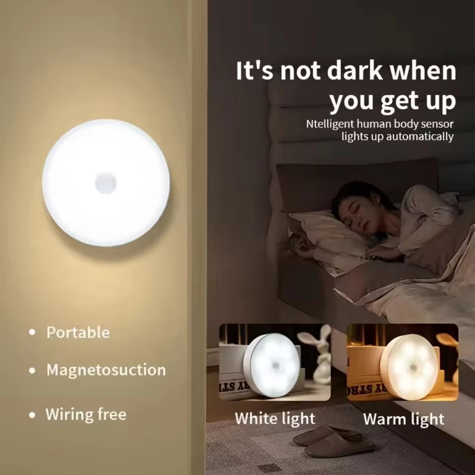 مصباح ليلي LED قابل لإعادة الش - مراجعة Outdoor Lighting Sensor وسعره