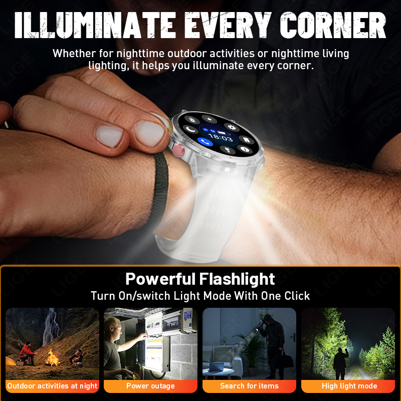 ساعة ذكية عسكرية خارجية 2026 ل - مراجعة Outdoor Lighting Ip Rating وسعره