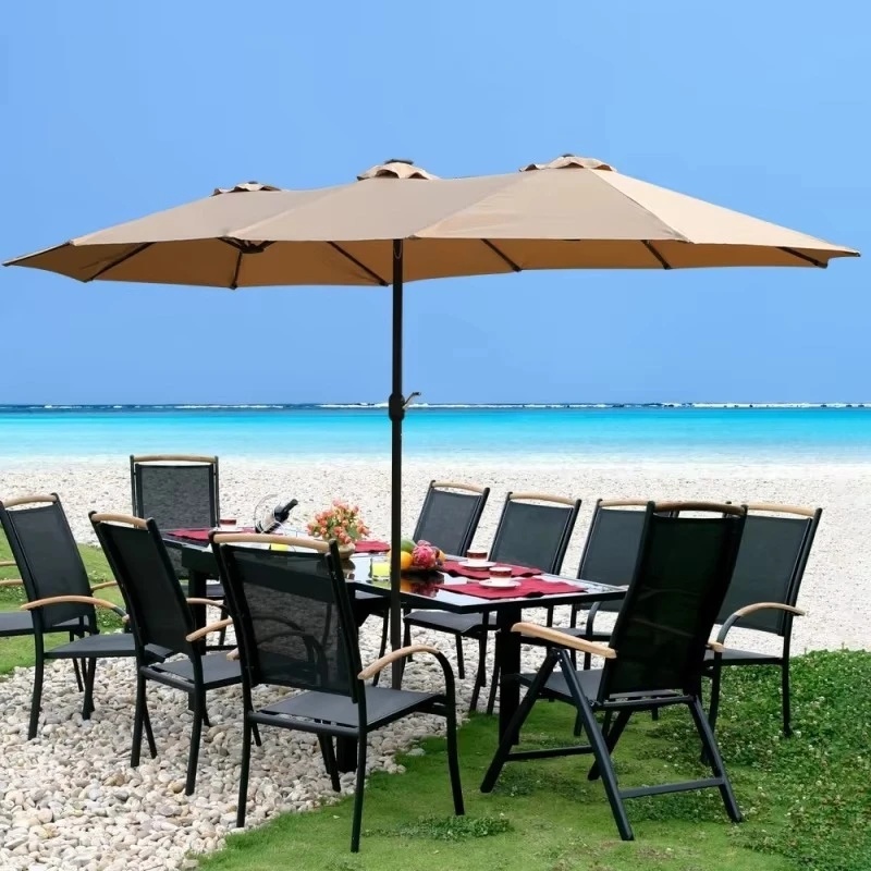 مظلة حديقة خارجية 15×9 قدم مع  - مراجعة Outdoor Lighting Unit وسعره