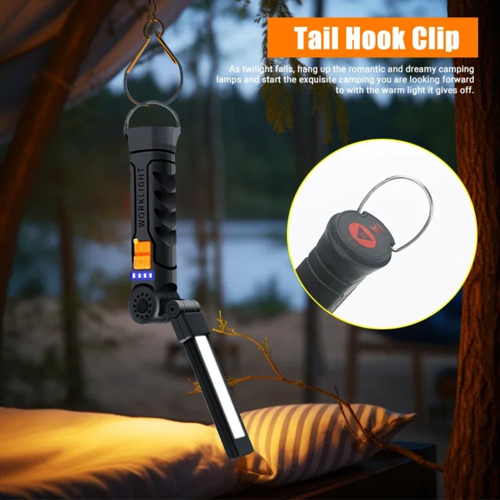 مصباح يدوي COB LED محمول USB ق - مراجعة Outdoor Lighting Landscape وسعره