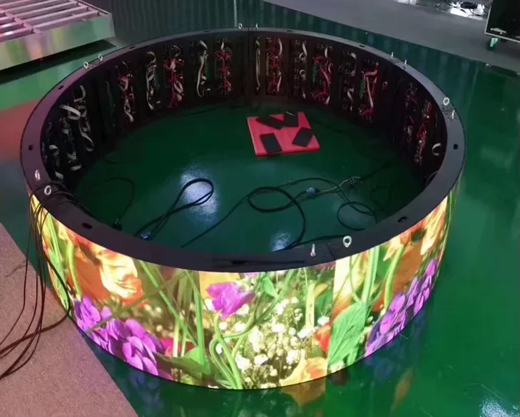 شاشة عرض مرنة منحنية داخلية/خا - مراجعة Outdoor Lighting Rental وسعره