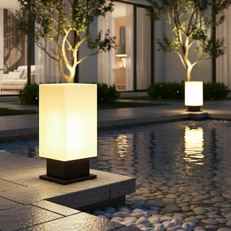 مصباح أرضي مضيء للساحات يعمل ب - مراجعة Outdoor Lighting Art وسعره