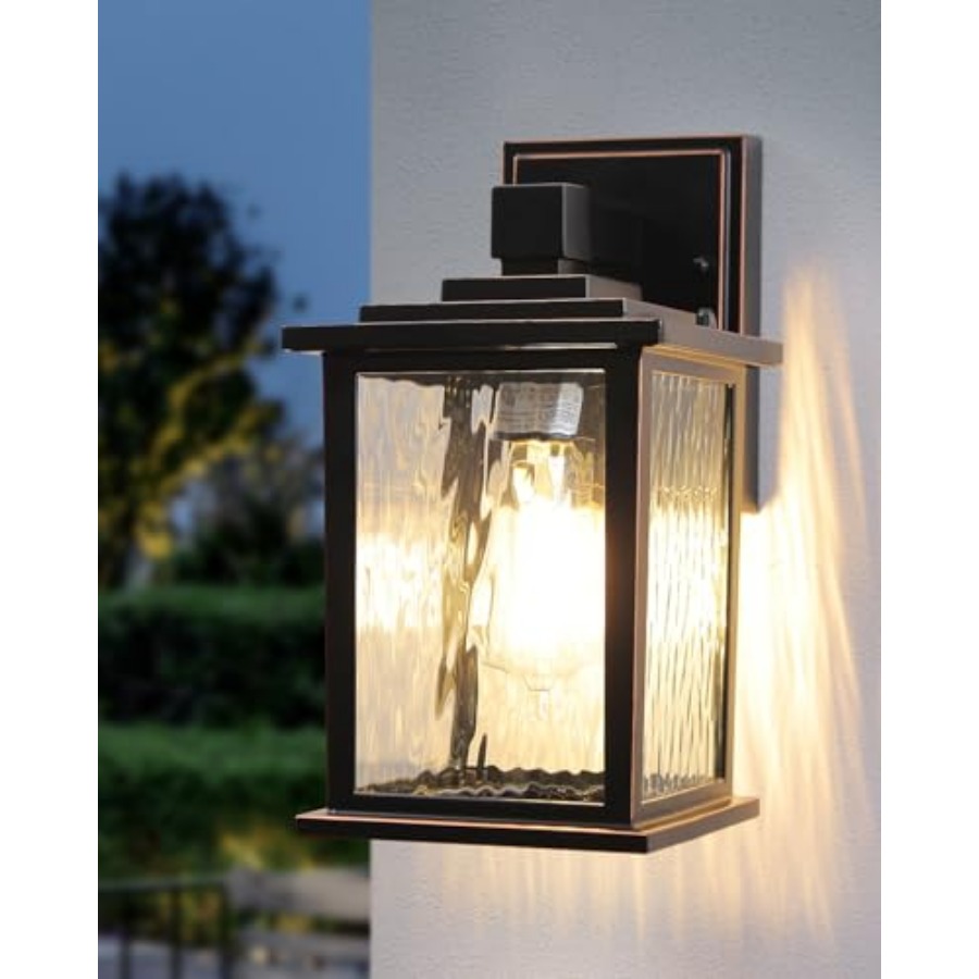 مصابيح شرفة خارجية 12 بوصة، فا - مراجعة Outdoor Lighting Hardwired وسعره