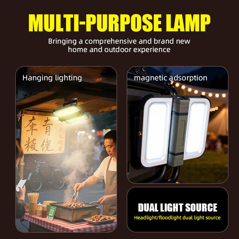 مصباح تخييم قوي يعمل بالطاقة ا - مراجعة Outdoor Lighting Vendor وسعره