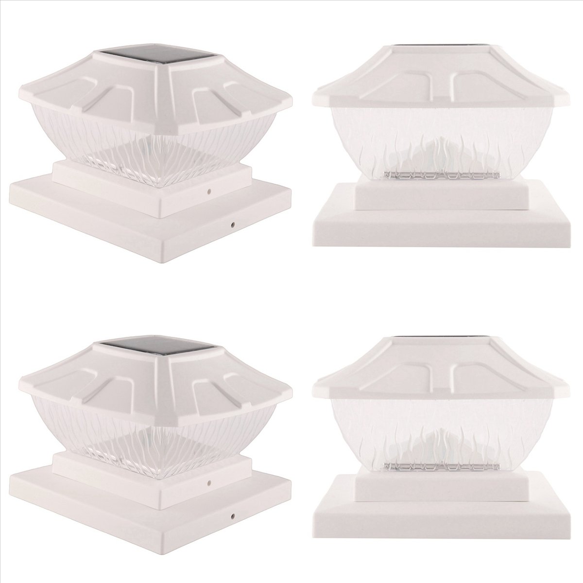 * أضواء غطاء عمود الطاقة الشمس - مراجعة Outdoor Lighting Unit وسعره