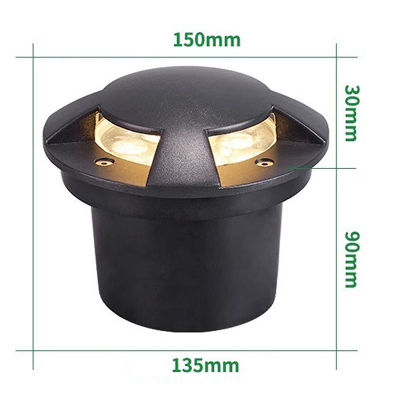 إضاءة LED مقاومة للماء AB06 بق - مراجعة Outdoor Lighting Install وسعره