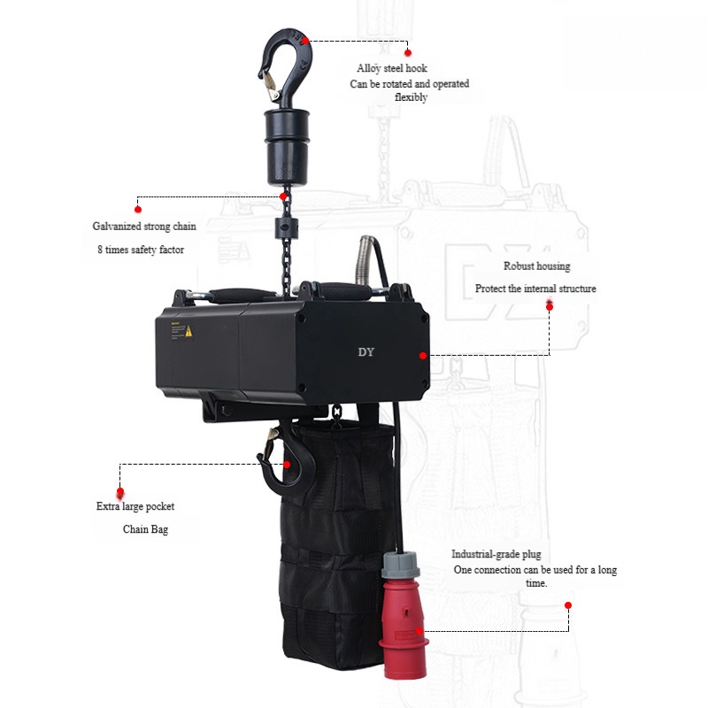 مقاوم للماء رافعة كهربائية في  - مراجعة Outdoor Lighting Rental وسعره