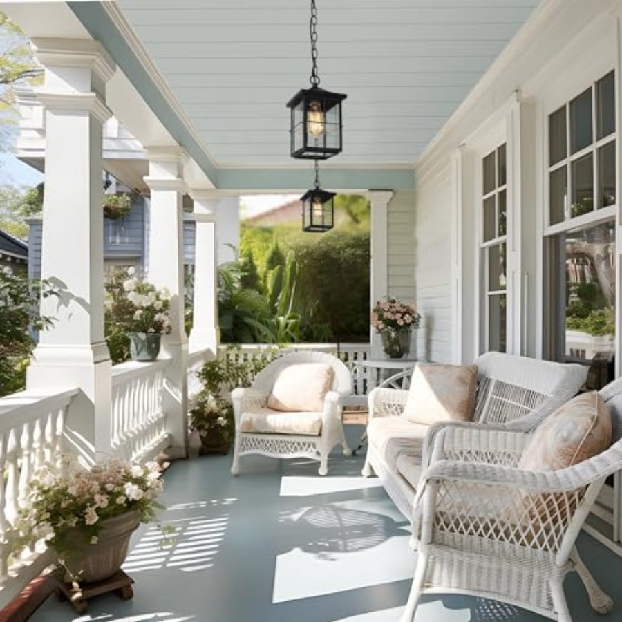 مصباح معلق خارجي، إضاءة سقفية  - مراجعة Hanging Outdoor Lighting وسعره