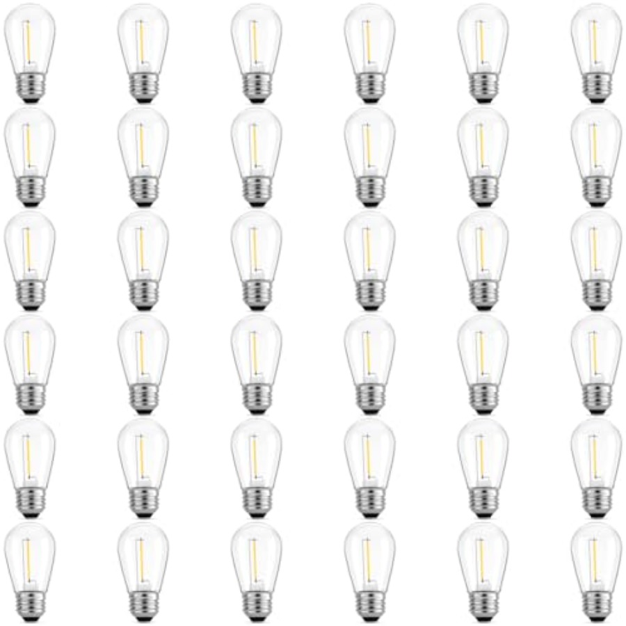 36 قطعة من مصابيح LED S14 للإض - مراجعة Outdoor Lighting Bulbs وسعره