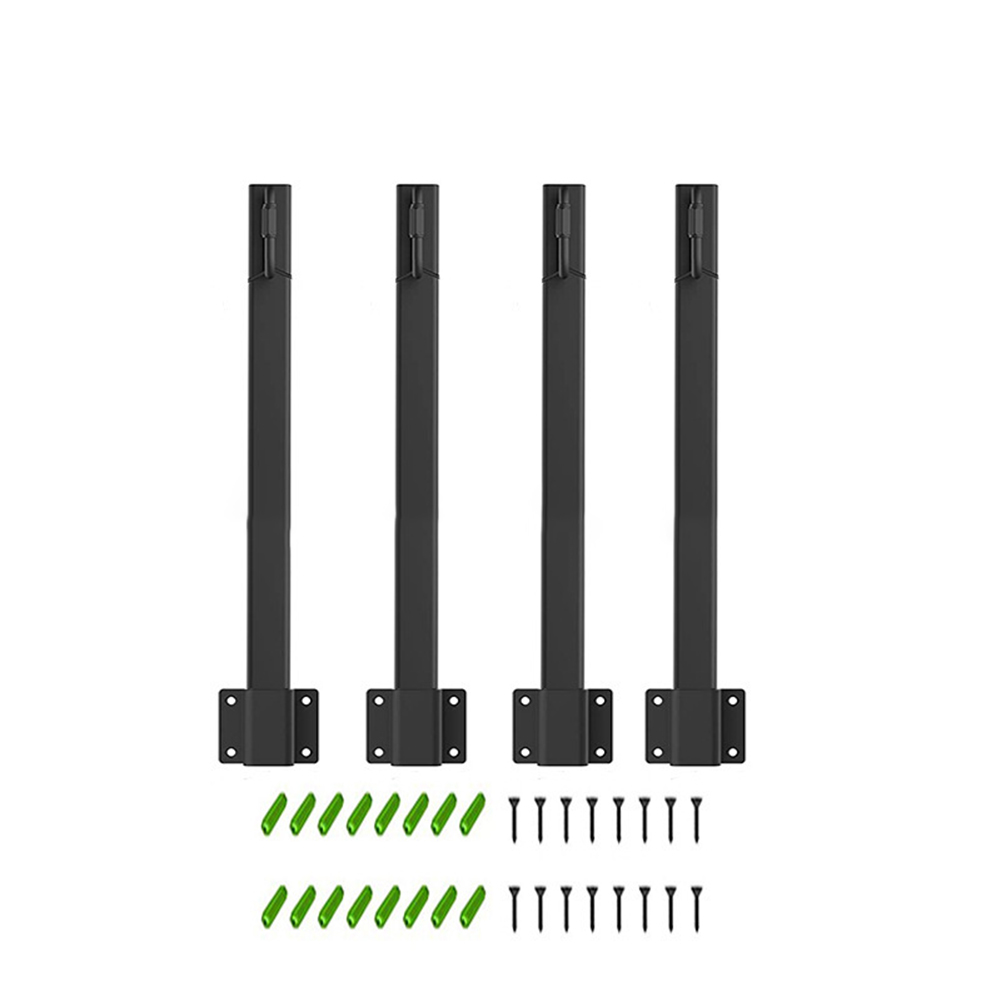 4 قطع من أعمدة الإضاءة المعدني - مراجعة Outdoor Lighting For Fence وسعره