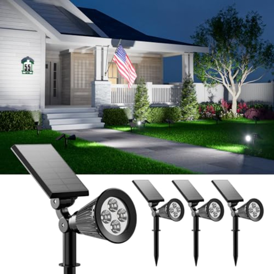 أضواء شمسية خارجية مقاومة للما - مراجعة Outdoor Lighting Landscape وسعره