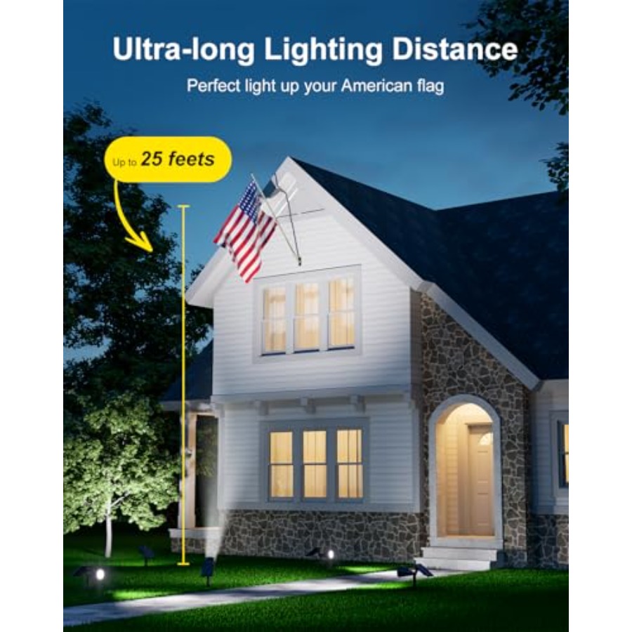 أضواء شمسية خارجية مقاومة للما - مراجعة Outdoor Lighting Landscape وسعره