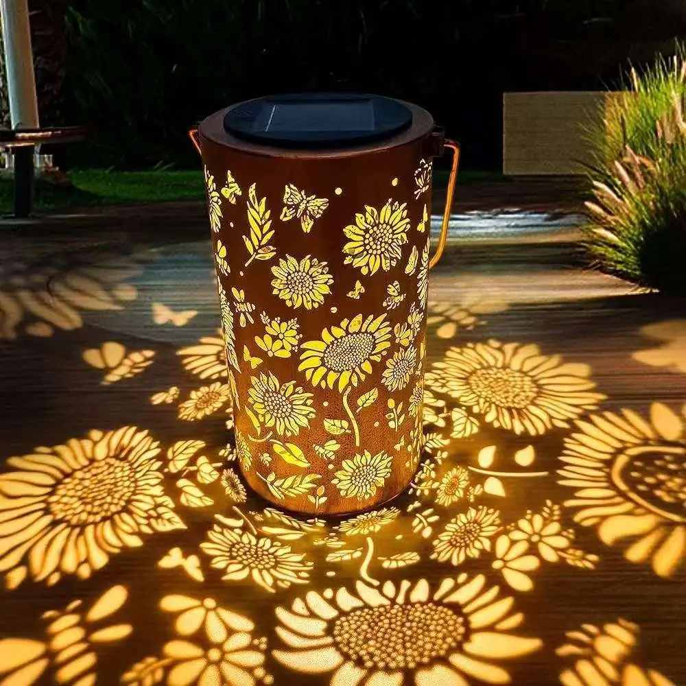 إضاءة زهرة عباد الشمس وتأثير ا - مراجعة Outdoor Lighting Pathway وسعره