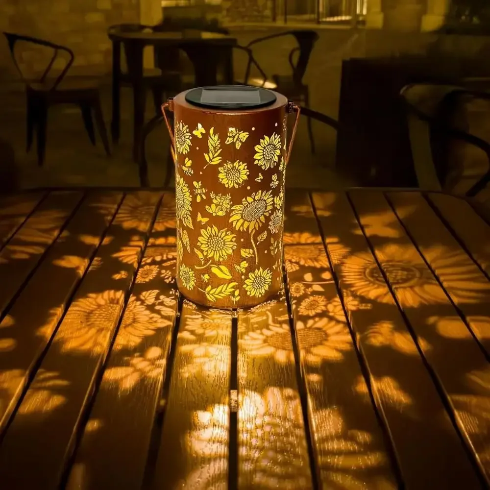 إضاءة زهرة عباد الشمس وتأثير ا - مراجعة Outdoor Lighting Pathway وسعره