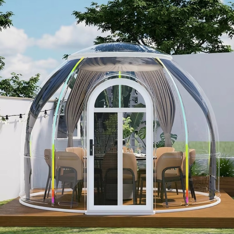 منزل فقاعي حديث مسبق الصنع للح - مراجعة Outdoor Lighting Rental وسعره