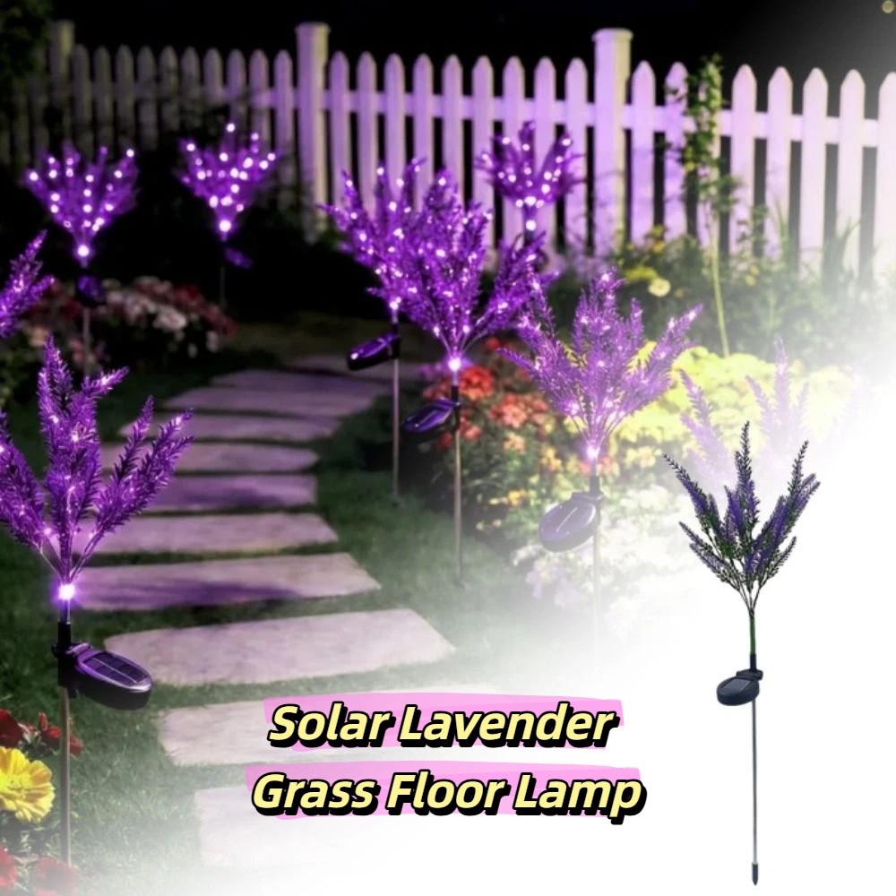 ضوء LED شمسي بنفسجي على شكل زه - مراجعة Outdoor Lighting Unit وسعره