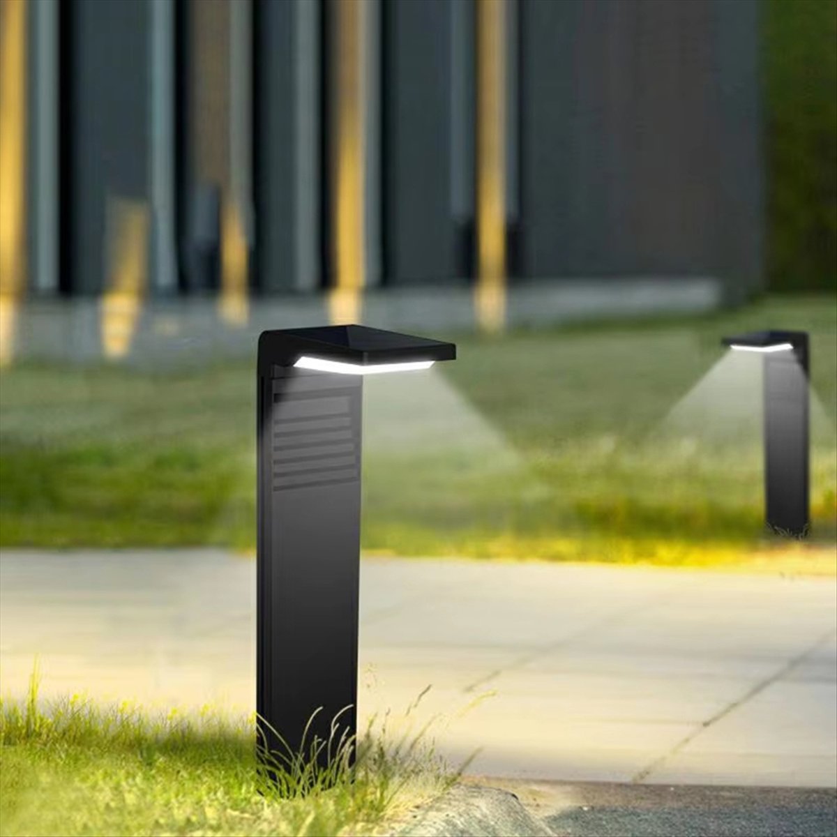 Y17A أضواء حديقة شمسية خارجية، - مراجعة Outdoor Lighting Install وسعره