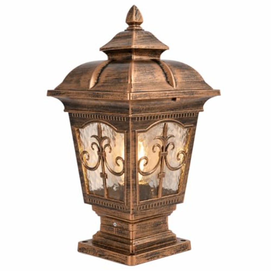 مصباح عمود خارجي بطول 17.72 بو - مراجعة Outdoor Lighting Hardwired وسعره