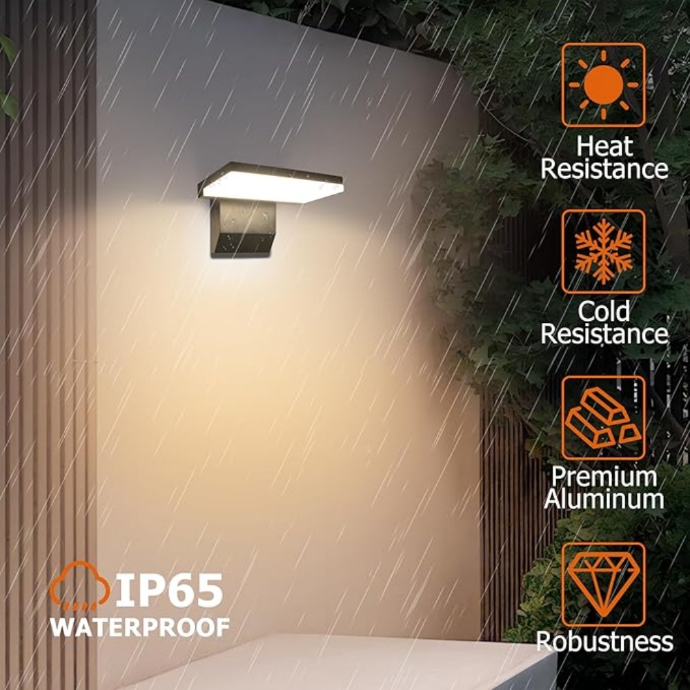 مصباح جداري خارجي LED180 °   م - مراجعة Outdoor Lighting Hardwired وسعره