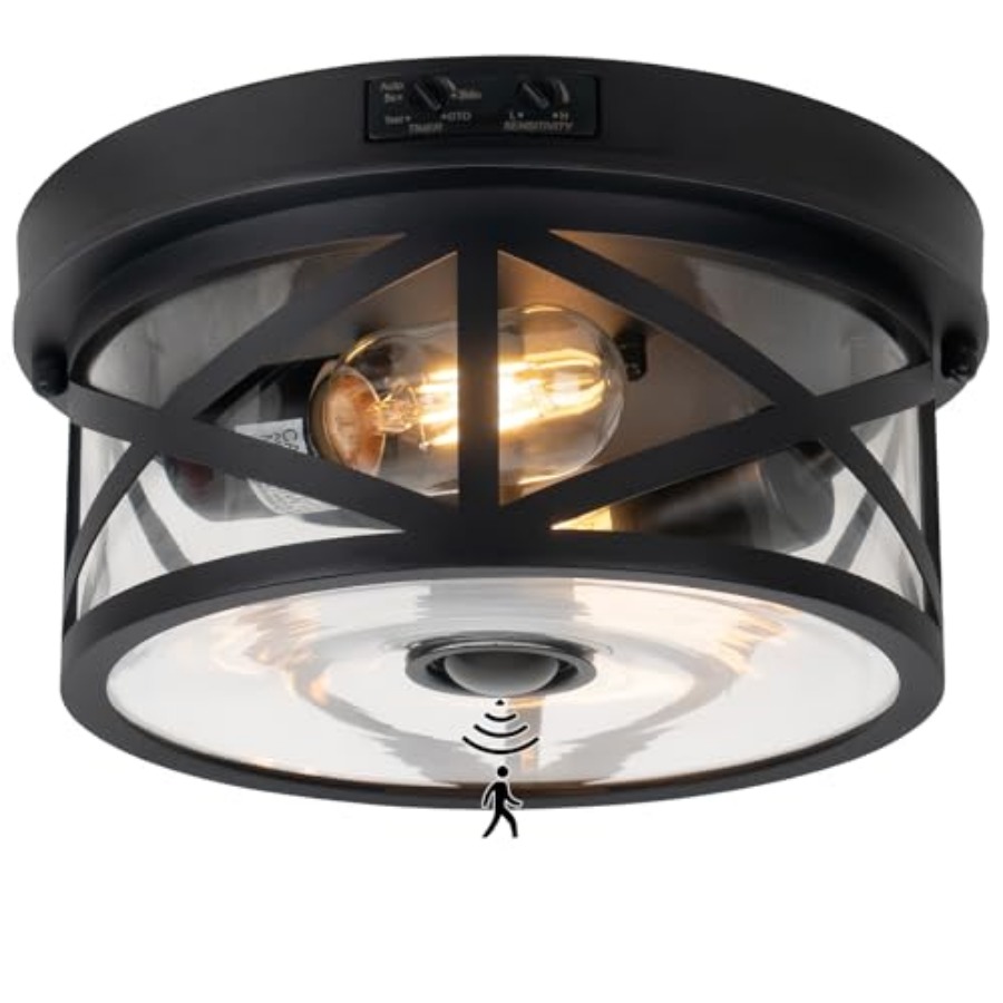 مصباح سقف خارجي بمستشعر حركة،  - مراجعة Outdoor Lighting Sensor وسعره