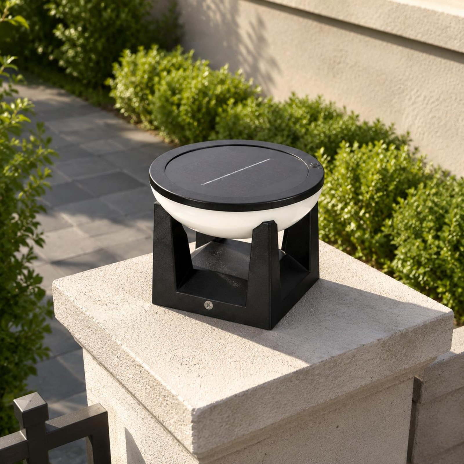 مصباح عمود شمسي سهل التركيب، إ - مراجعة Outdoor Lighting Install وسعره