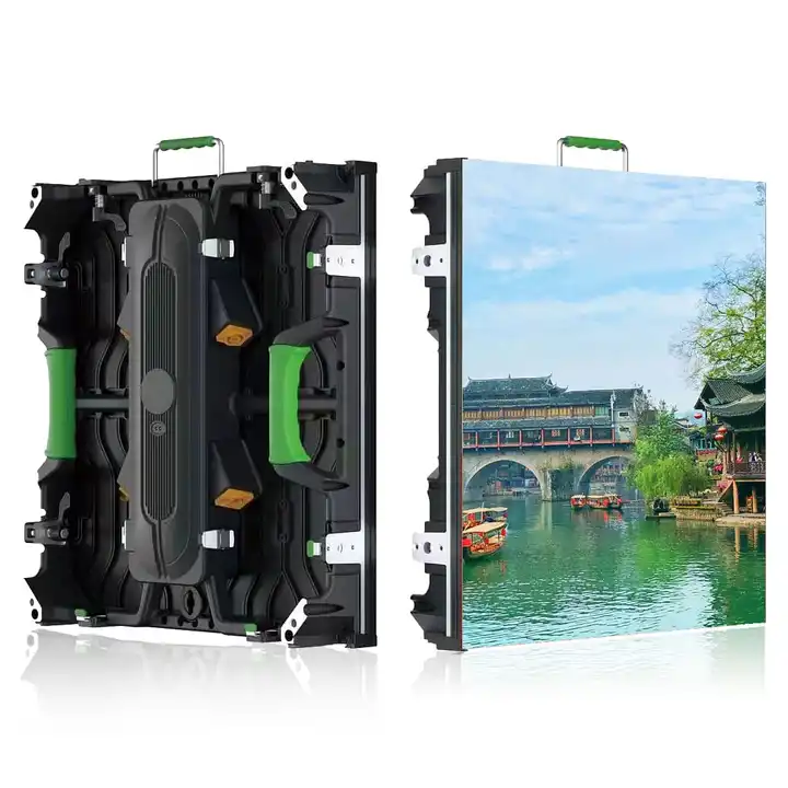 شاشة LED خارجية ملونة بالكامل  - مراجعة Outdoor Lighting Rental وسعره
