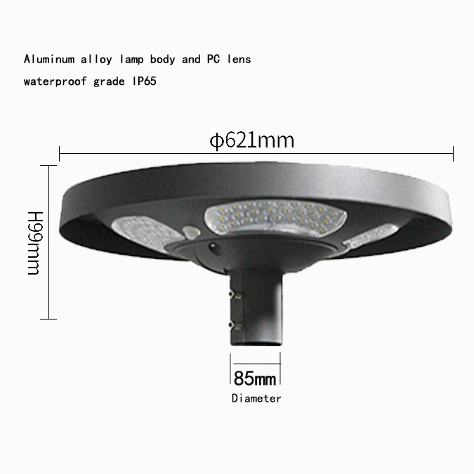 مصباح حديقة شمسي LED مقاوم للم - مراجعة Outdoor Lighting Sensor وسعره