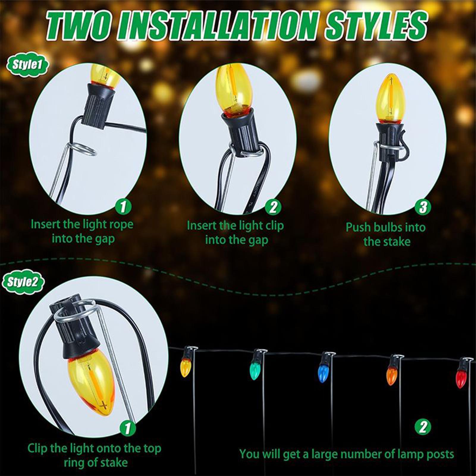 عيد الميلاد ضوء حصص 12 بوصة ال - مراجعة Outdoor Lighting Pathway وسعره
