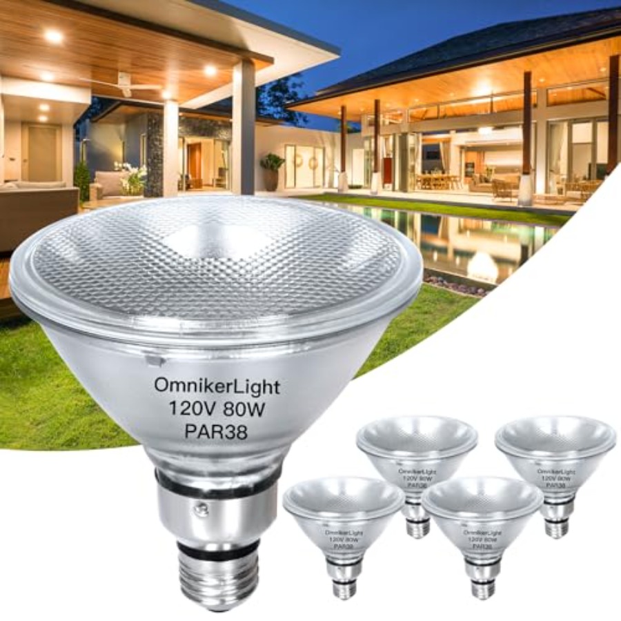 مصابيح PAR38 للإضاءة الواسعة،  - مراجعة Outdoor Lighting Bulbs وسعره