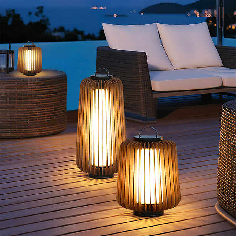 مصباح أرضي مضيء للساحات يعمل ب - مراجعة Outdoor Lighting Art وسعره