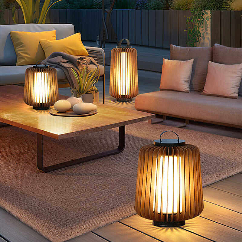 مصباح أرضي مضيء للساحات يعمل ب - مراجعة Outdoor Lighting Art وسعره