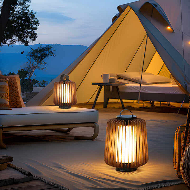 مصباح أرضي مضيء للساحات يعمل ب - مراجعة Outdoor Lighting Art وسعره